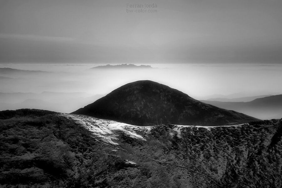 Montserrat des del pic de l'Infern